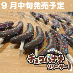 【9月発売予定】何コレカワイ。なチョコバナナなリリーサー。